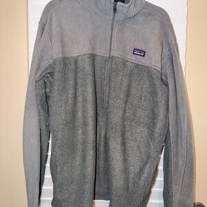 Patagonia Men's Zip-Up Gray Sweater